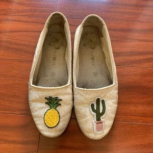 Piñatex Po-Zo Ello Flats “Pineapple leather”